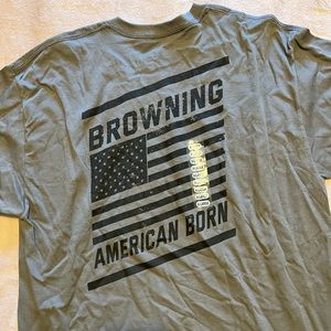 Mens browning shirt